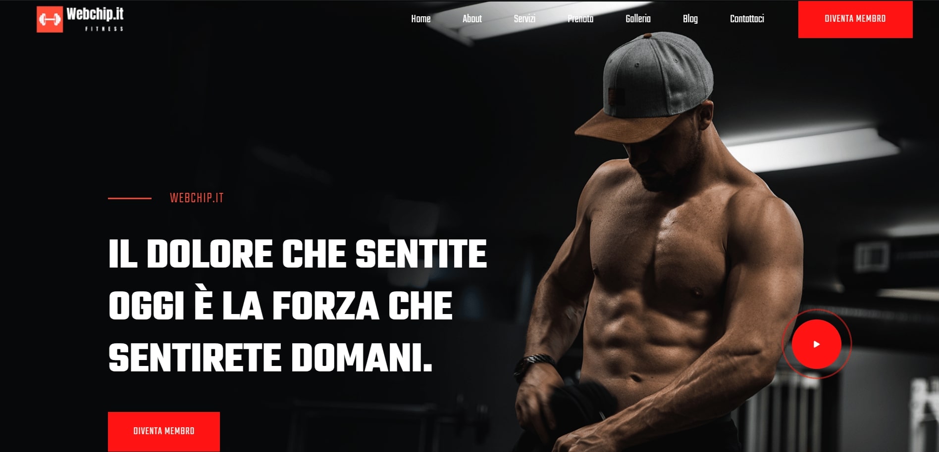 Creazione siti per palestra