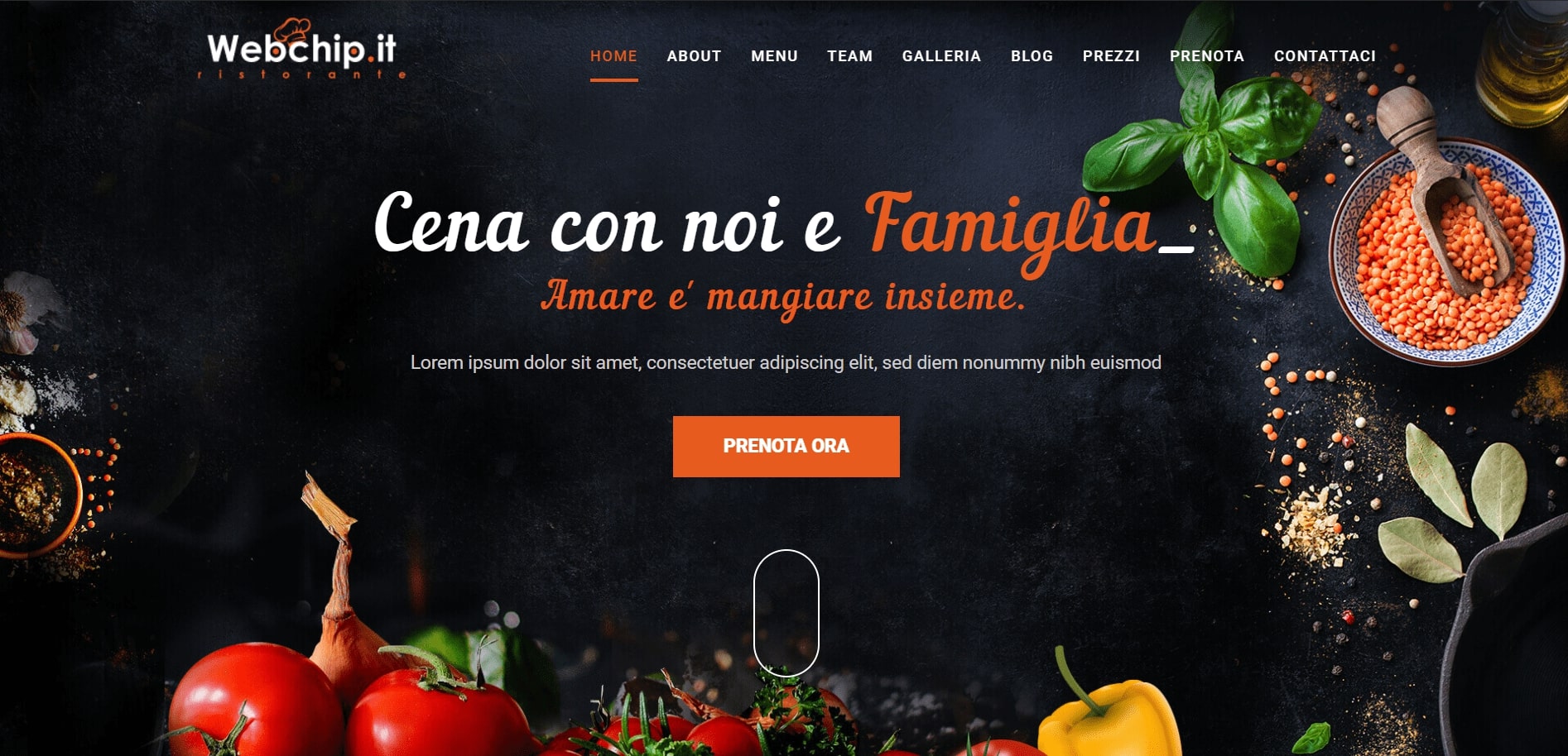 Creazione siti per ristoranti